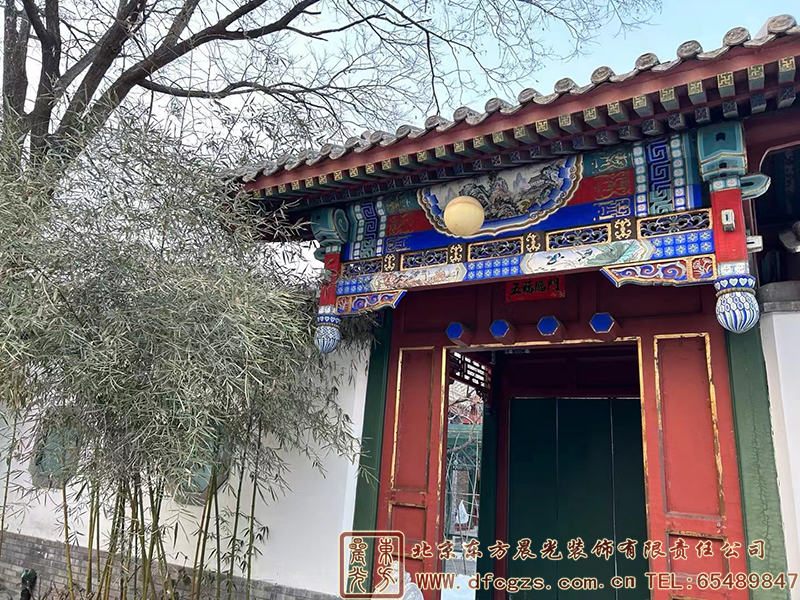 經(jīng)典垂花門